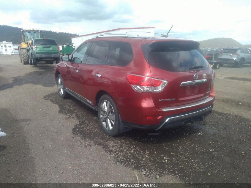 2014 NISSAN PATHFINDER PLATINUM 5N1AR2MM0EC606810
