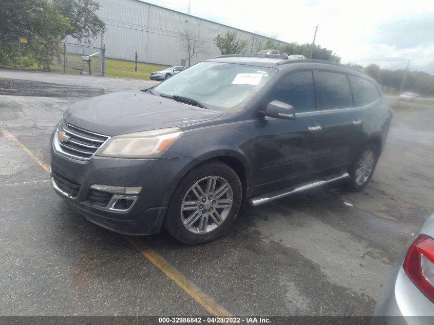 2014 CHEVROLET TRAVERSE LT 1GNKRGKD3EJ194488