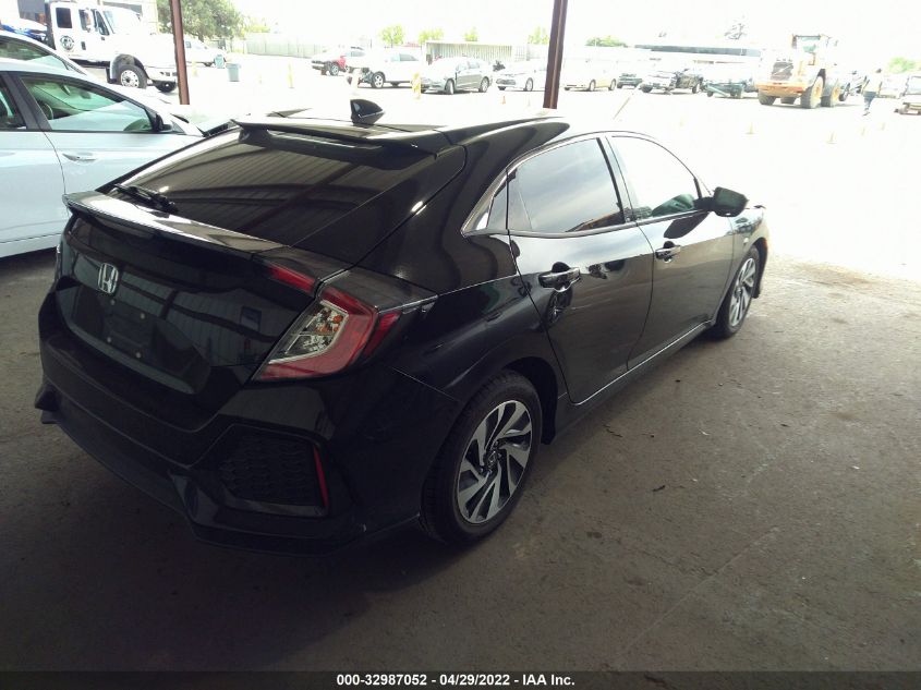 2018 HONDA CIVIC HATCHBACK LX SHHFK7H27JU432976