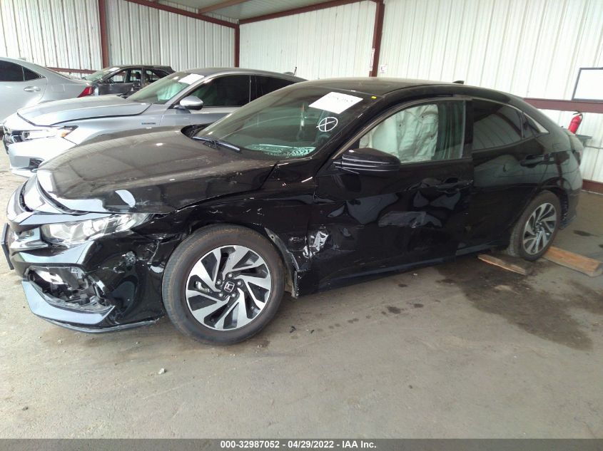 2018 HONDA CIVIC HATCHBACK LX SHHFK7H27JU432976