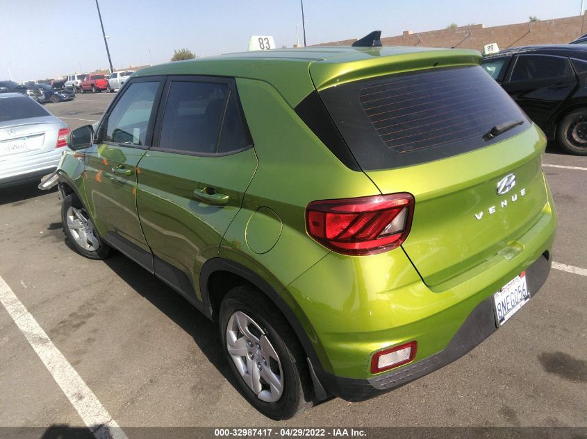 2020 HYUNDAI VENUE SE KMHRB8A36LU016544