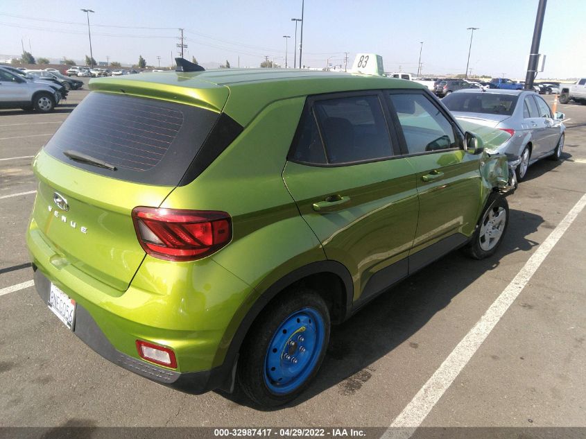 2020 HYUNDAI VENUE SE KMHRB8A36LU016544