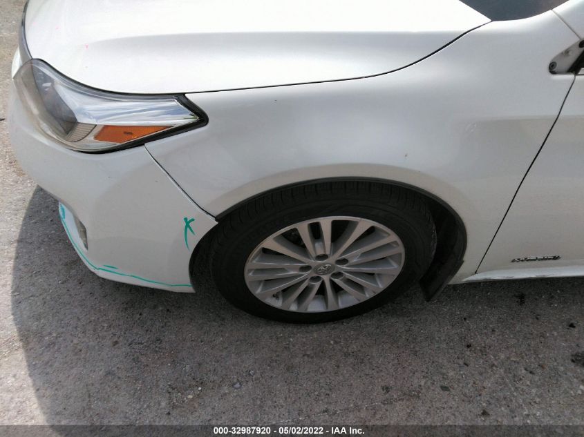 2013 TOYOTA AVALON HYBRID XLE PREMIUM 4T1BD1EB6DU001189