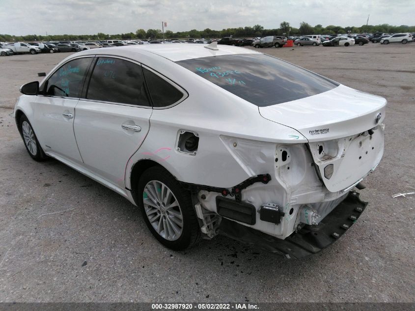 2013 TOYOTA AVALON HYBRID XLE PREMIUM 4T1BD1EB6DU001189