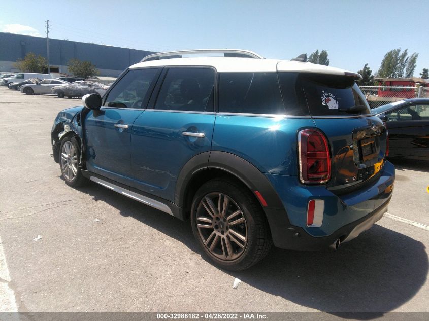 2022 MINI COUNTRYMAN COOPER S WMZ53BR07N3N63872