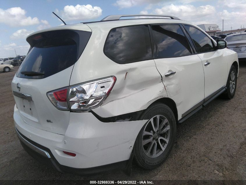 2013 NISSAN PATHFINDER SL 5N1AR2MN0DC629009