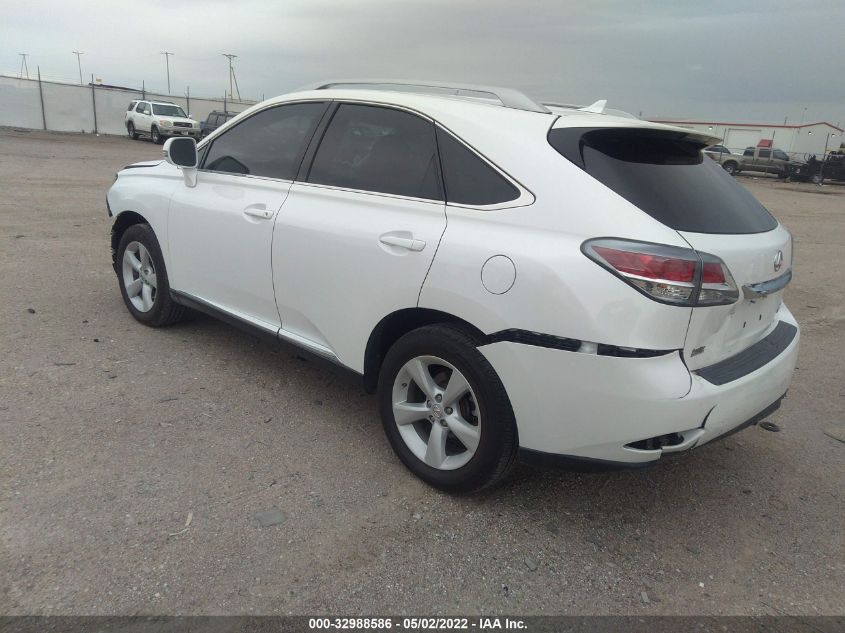 2013 LEXUS RX 350 2T2BK1BA0DC185379