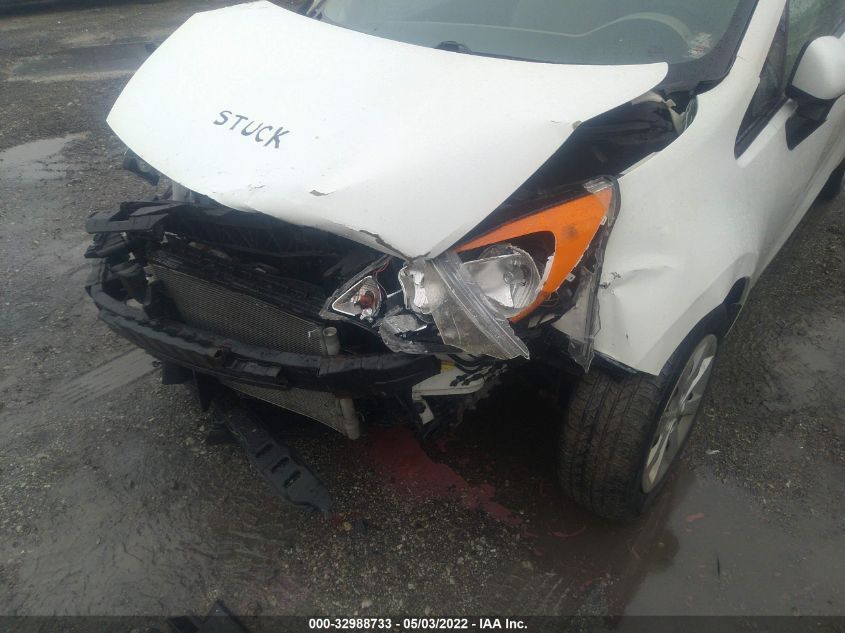 2013 KIA RIO LX KNADM5A38D6125016