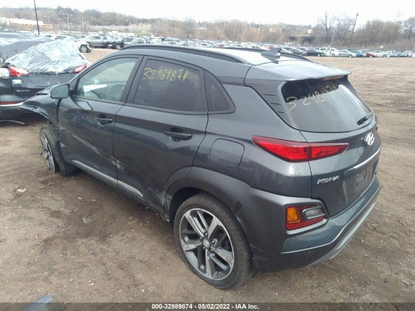 2019 HYUNDAI KONA ULTIMATE KM8K5CA52KU382609