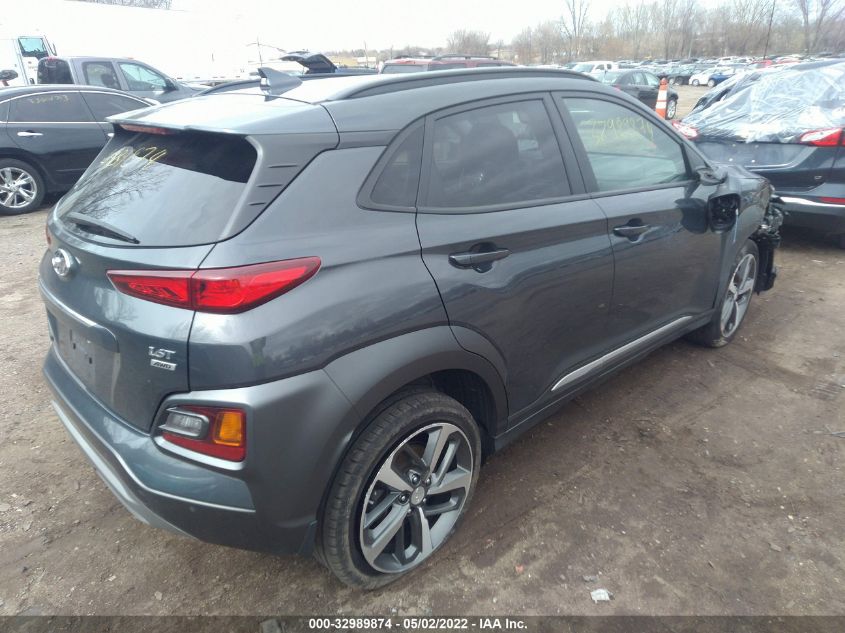 2019 HYUNDAI KONA ULTIMATE KM8K5CA52KU382609