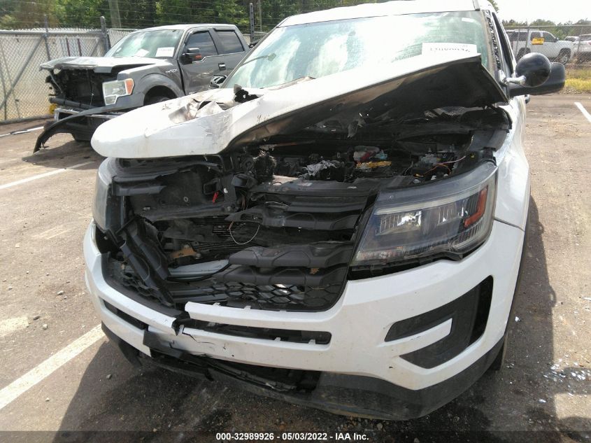 2018 FORD POLICE INTERCEPTOR 1FM5K8AR0JGB67927