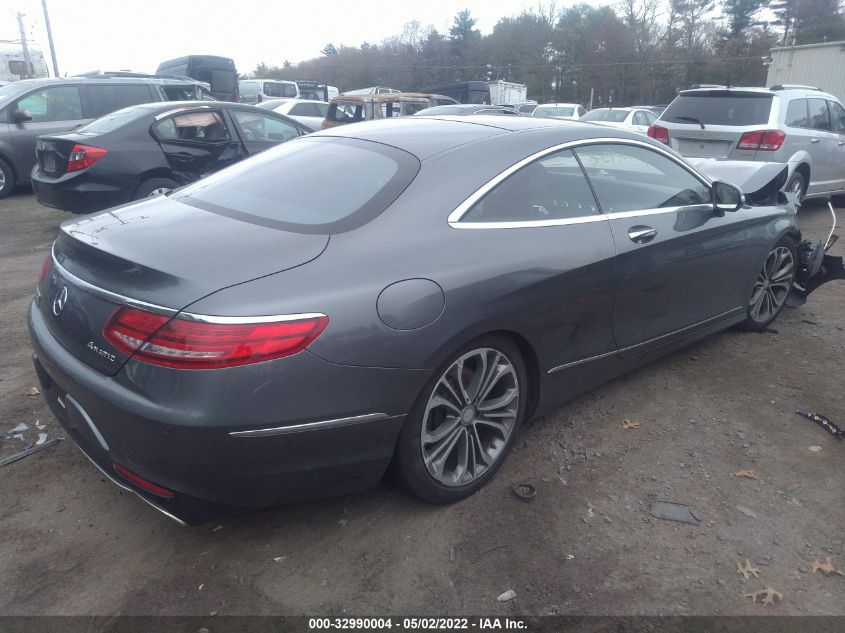 2016 MERCEDES-BENZ S-CLASS S 550 WDDXJ8FB4GA007773