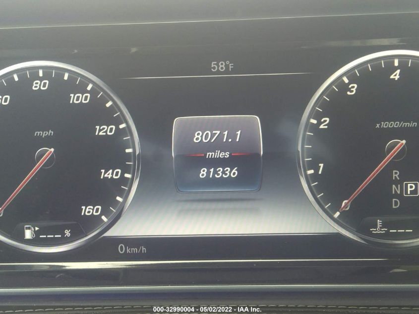 2016 MERCEDES-BENZ S-CLASS S 550 WDDXJ8FB4GA007773