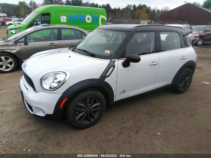 2014 MINI COOPER COUNTRYMAN S WMWZC5C51EWP38202