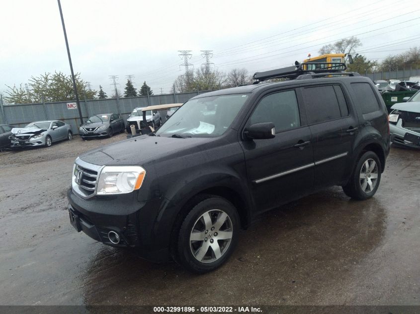2013 HONDA PILOT TOURING 5FNYF4H9XDB502016