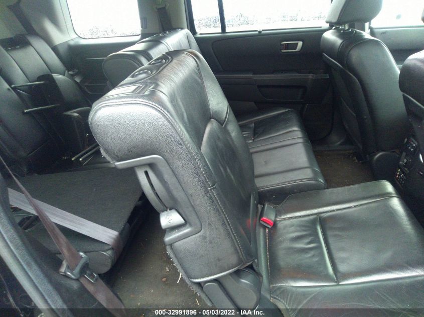 2013 HONDA PILOT TOURING 5FNYF4H9XDB502016