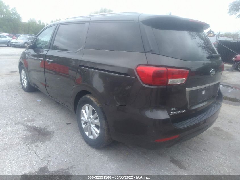 2015 KIA SEDONA LX KNDMB5C19F6043500