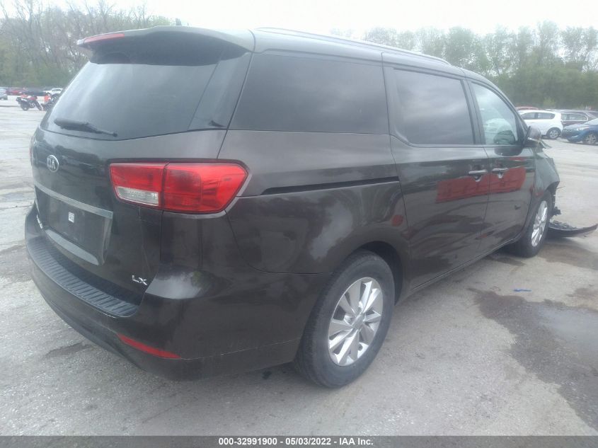 2015 KIA SEDONA LX KNDMB5C19F6043500
