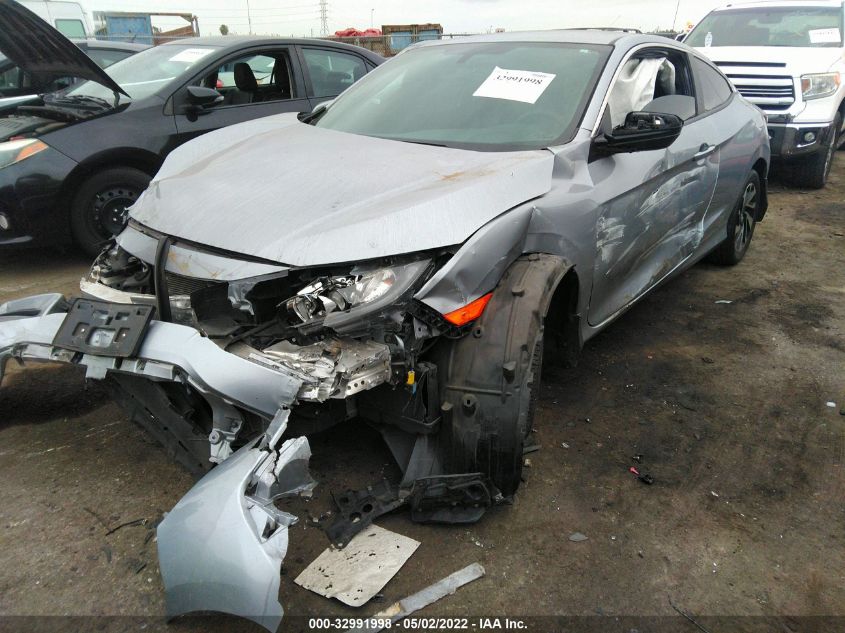 2017 HONDA CIVIC COUPE LX 2HGFC4B54HH302739