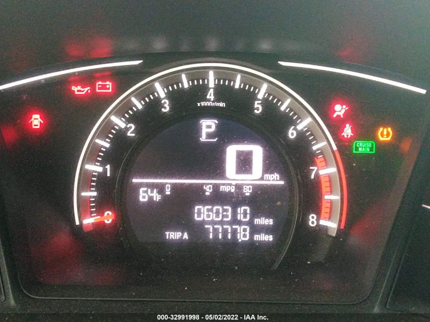 2017 HONDA CIVIC COUPE LX 2HGFC4B54HH302739