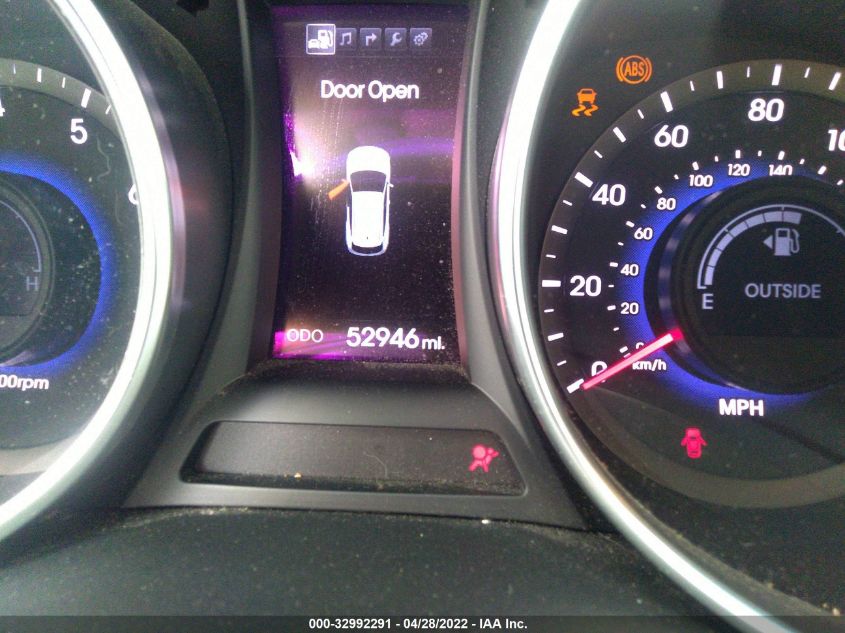 2013 HYUNDAI SANTA FE 2.0T SPORT 5XYZW3LA3DG062763