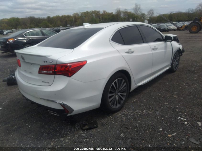 2018 ACURA TLX W/ADVANCE PKG 19UUB3F77JA000690