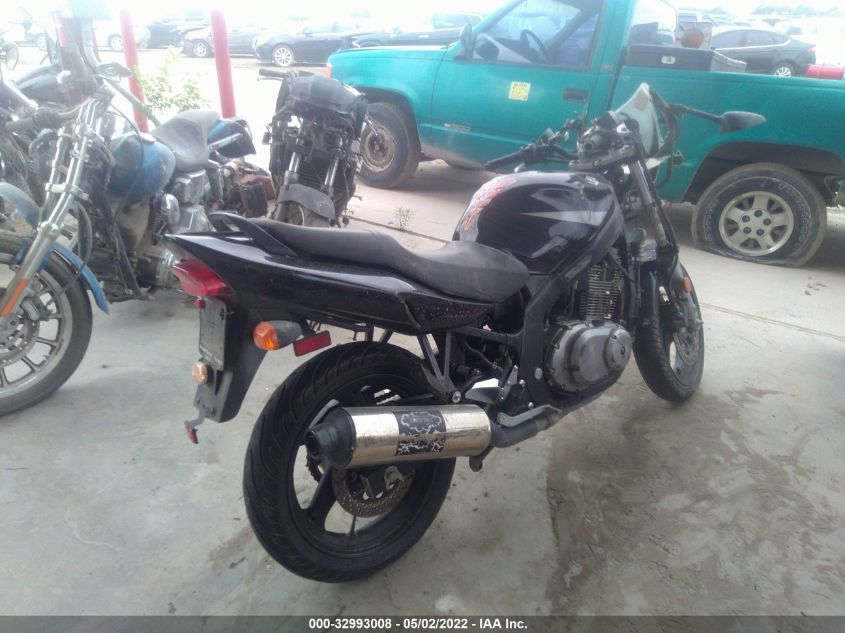 2009 SUZUKI GS500 VTTGM51A592100701