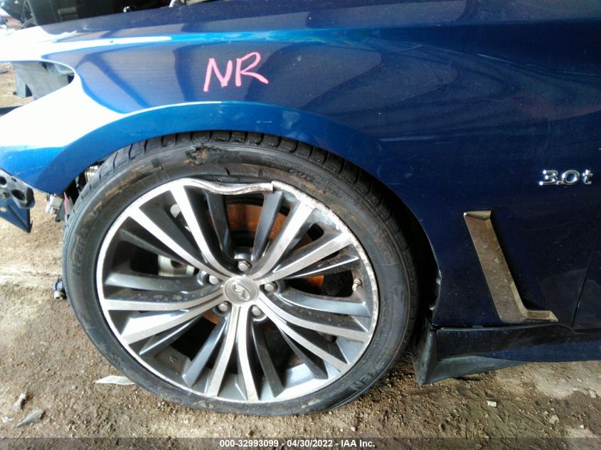 2018 INFINITI Q60 3.0T LUXE JN1EV7EK4JM342235