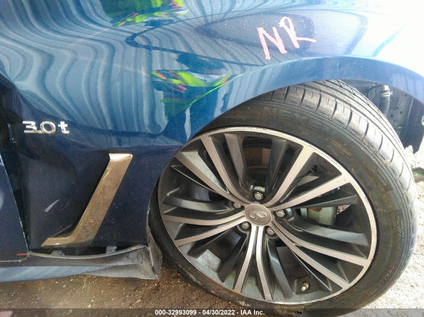 2018 INFINITI Q60 3.0T LUXE JN1EV7EK4JM342235