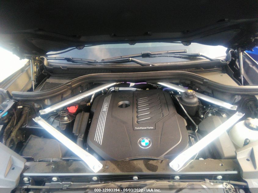 2022 BMW X6 XDRIVE40I 5UXCY6C09N9K38760