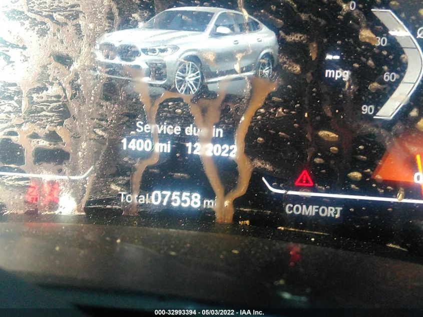 2022 BMW X6 XDRIVE40I 5UXCY6C09N9K38760