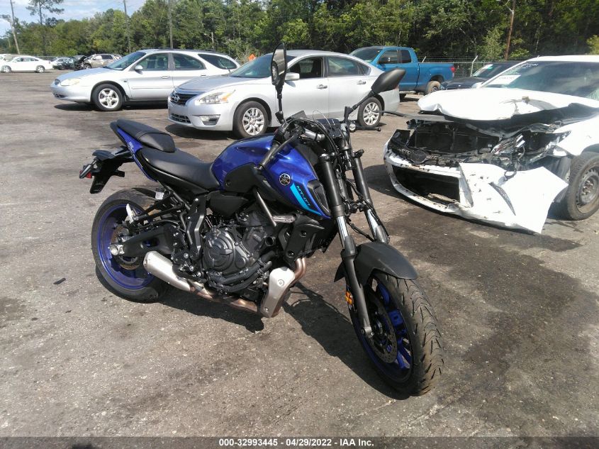 2022 YAMAHA MT07 JYARM32E0NA002706