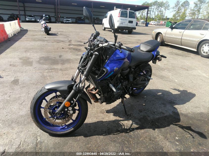 2022 YAMAHA MT07 JYARM32E0NA002706