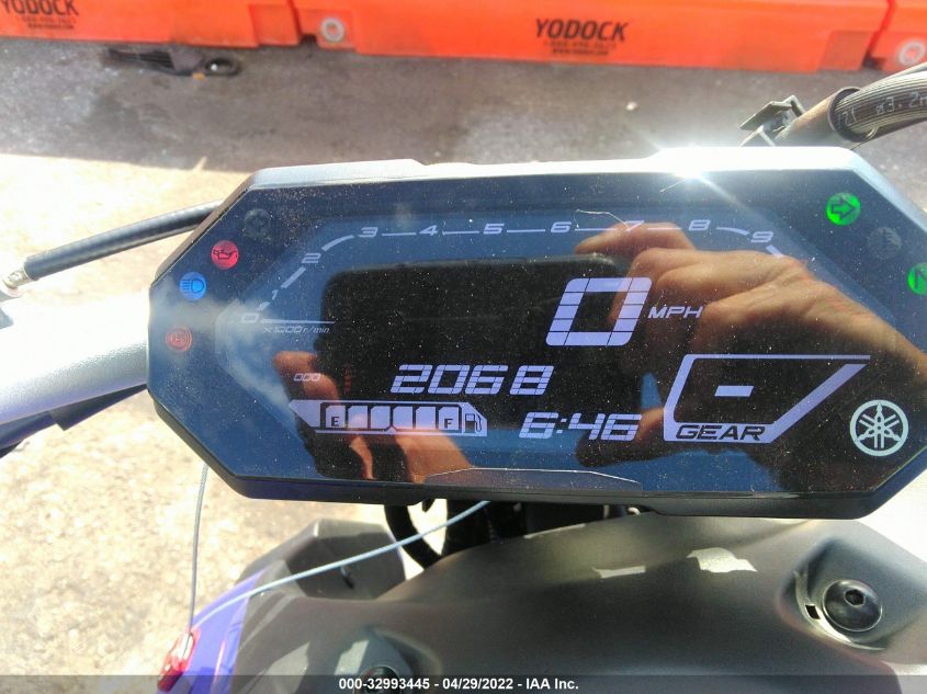 2022 YAMAHA MT07 JYARM32E0NA002706