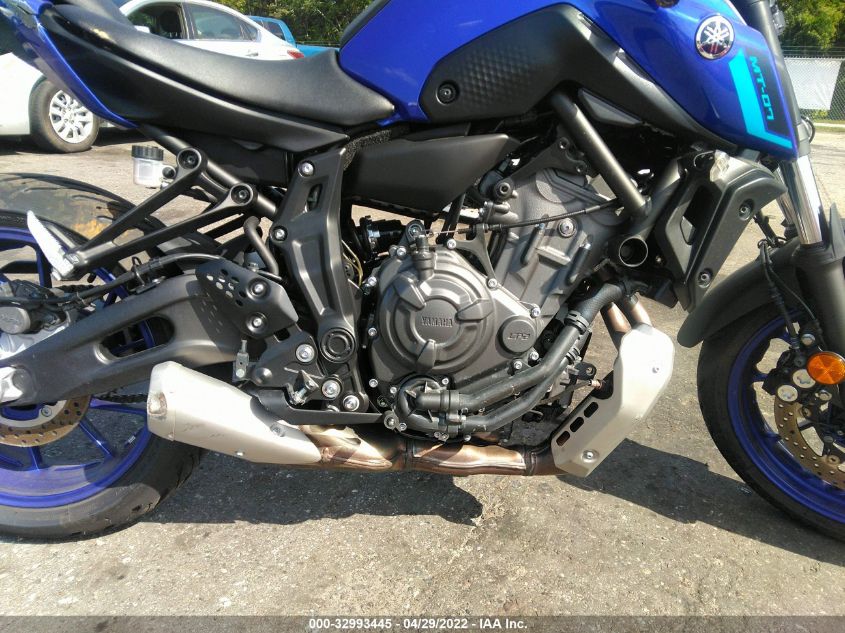 2022 YAMAHA MT07 JYARM32E0NA002706