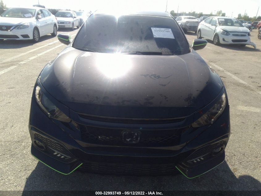2018 HONDA CIVIC HATCHBACK SPORT SHHFK7H4XJU226231