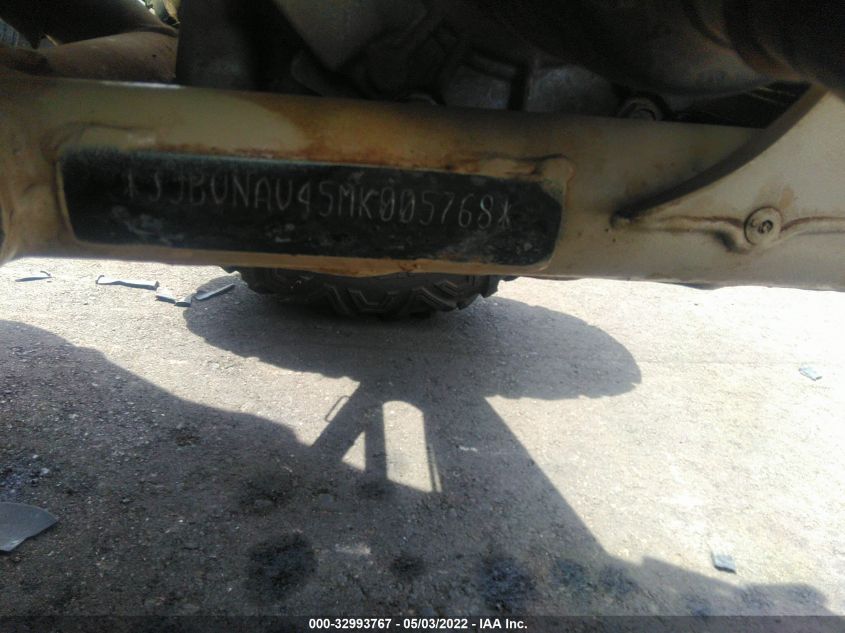 2021 CAN-AM MAVERICK X3 MAX X RS TURBO RR 3JBVNAV45MK005768