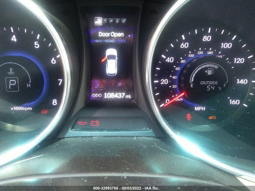 2013 HYUNDAI SANTA FE SPORT 5XYZUDLB9DG058303