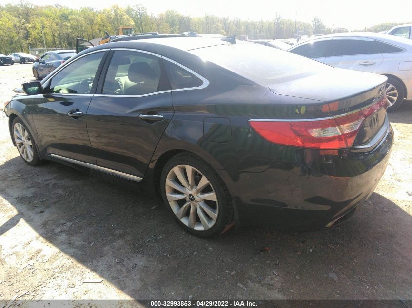 2013 HYUNDAI AZERA KMHFH4JG1DA309607