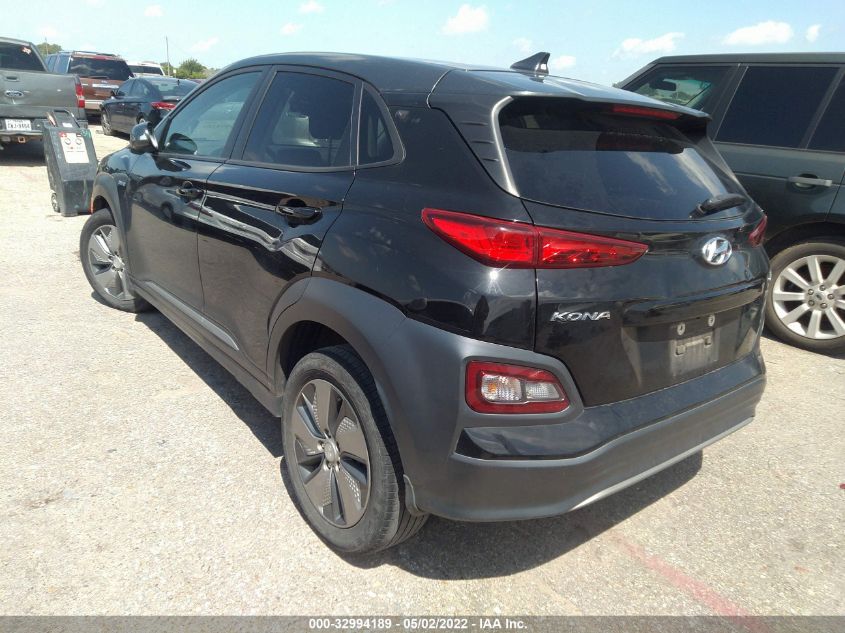 2019 HYUNDAI KONA EV SEL KM8K23AG4KU032036