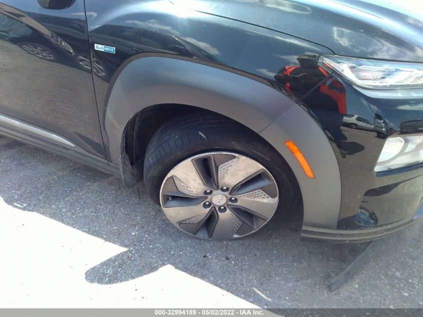 2019 HYUNDAI KONA EV SEL KM8K23AG4KU032036