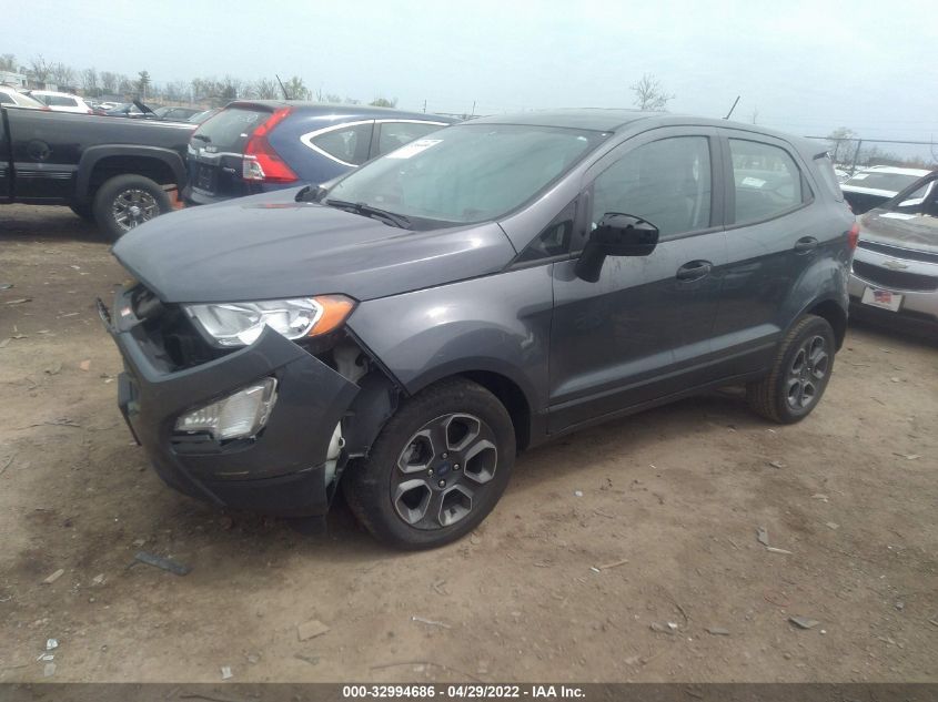 2020 FORD ECOSPORT S MAJ3S2FE5LC333499