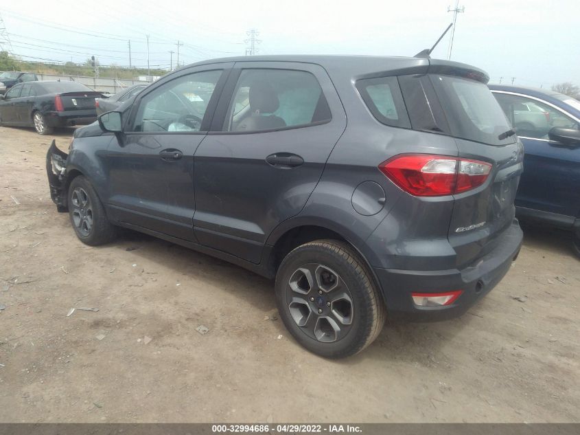 2020 FORD ECOSPORT S MAJ3S2FE5LC333499