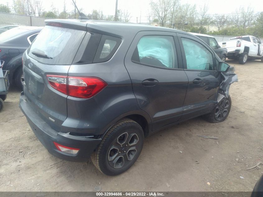 2020 FORD ECOSPORT S MAJ3S2FE5LC333499
