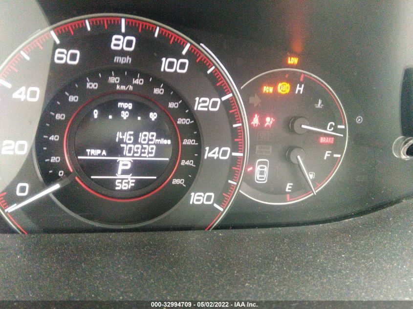 2013 HONDA ACCORD CPE EX-L 1HGCT1B86DA020705