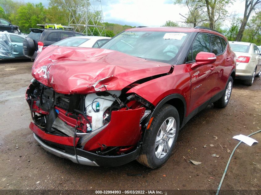 2021 CHEVROLET BLAZER LT 3GNKBHRS1MS524625