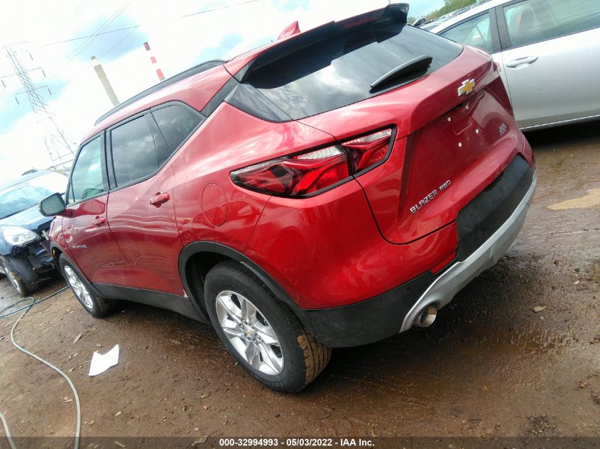 2021 CHEVROLET BLAZER LT 3GNKBHRS1MS524625