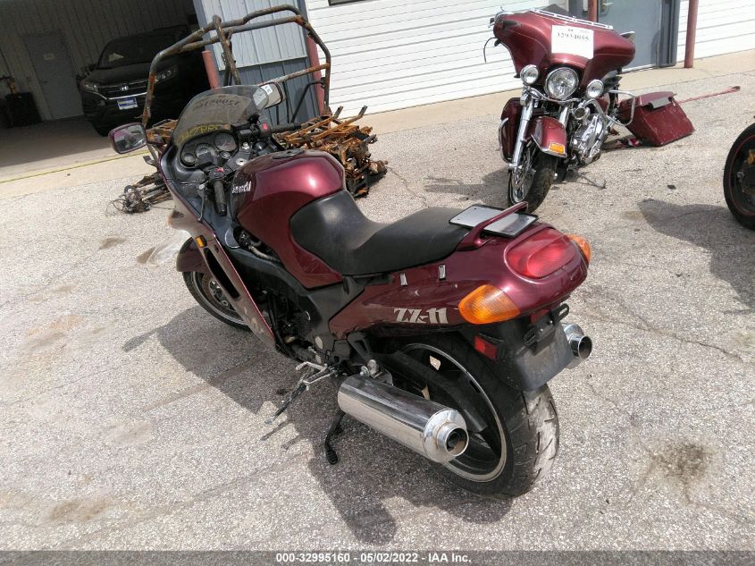 2001 KAWASAKI ZX1100 D JKAZXBD121B513252