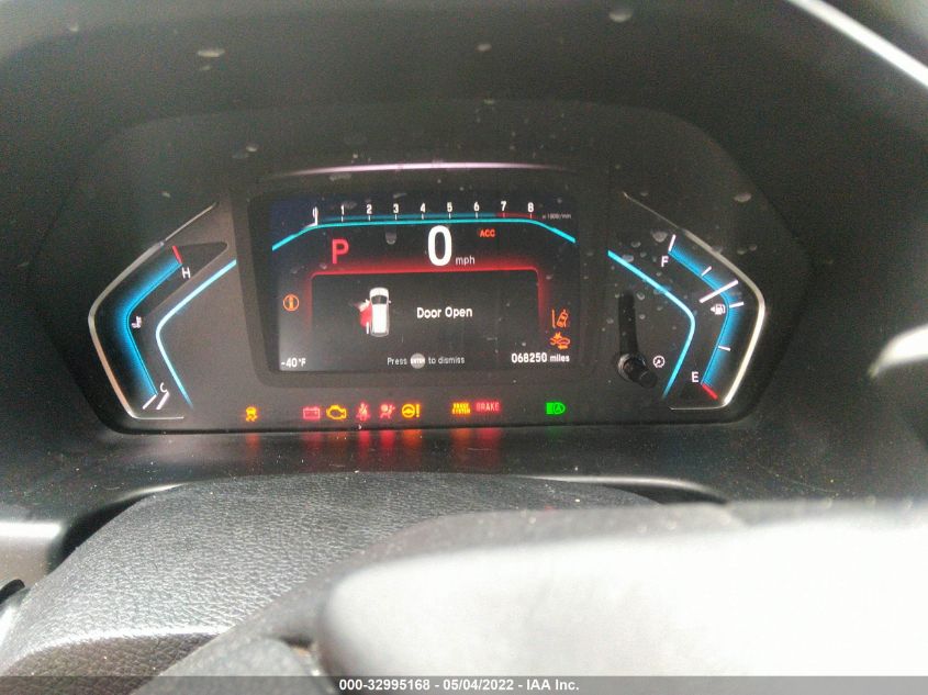 2019 HONDA ODYSSEY EX-L 5FNRL6H78KB012078