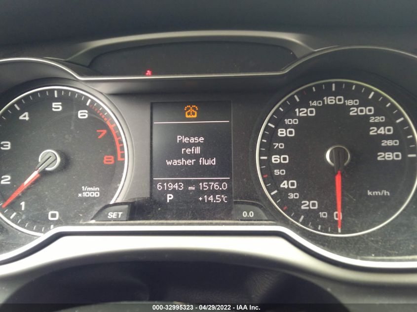 2013 AUDI A4 WAUBFCFL9DN042151